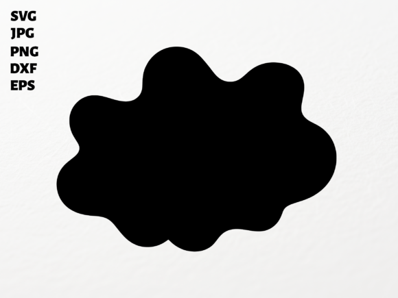 Abstract Fluid Shape SVG Cricu