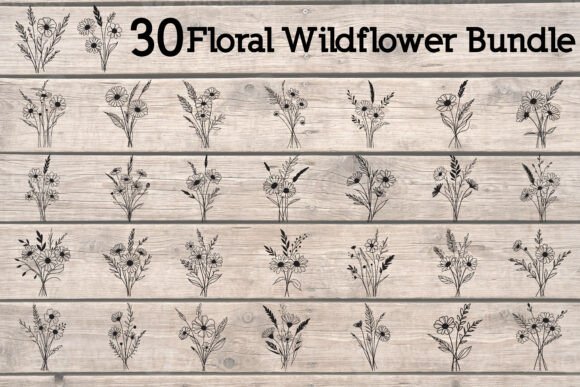 Floral Wildflower Bundle