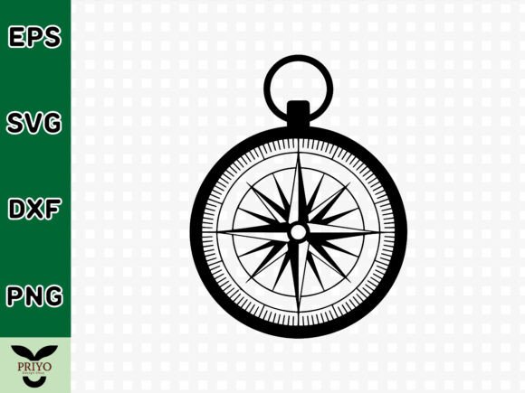 Nautical Compass Rose SVG