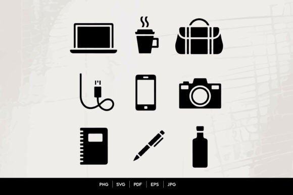 Travel Work Essentials Set